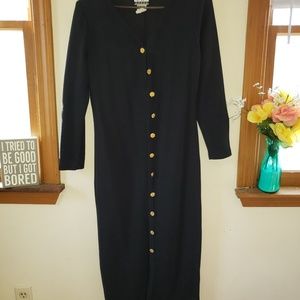 Vintage Long Button up dress